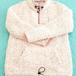 VICTORIA'S SECRET PINK SHERPA PULLOVER